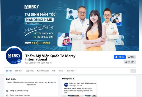 Phong kham da lieu Mercy bi xu phat 162 trieu